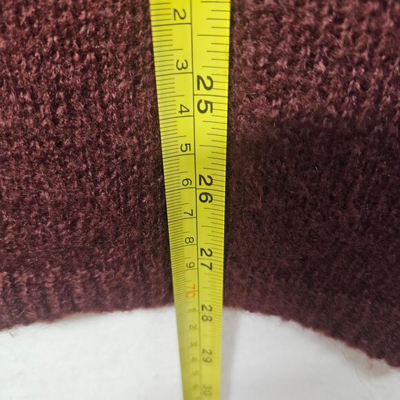 Sezane Daya Mohair Sweater in Prune - Picture 8 of 9